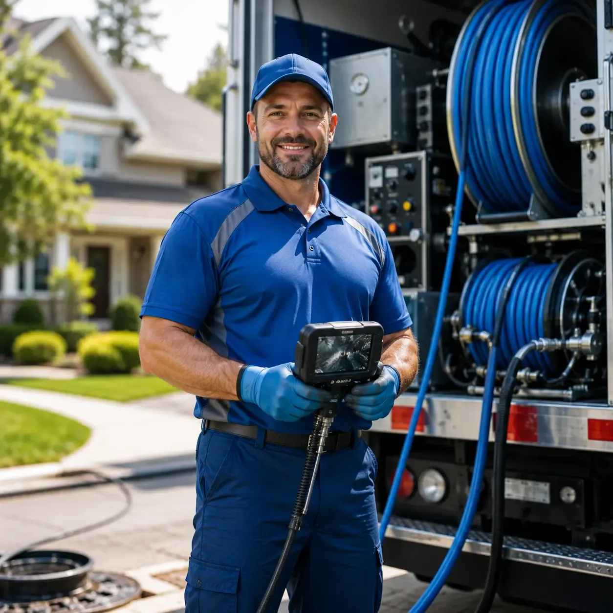 Local outdoor drain cleaning specialists in Ferndale, MI